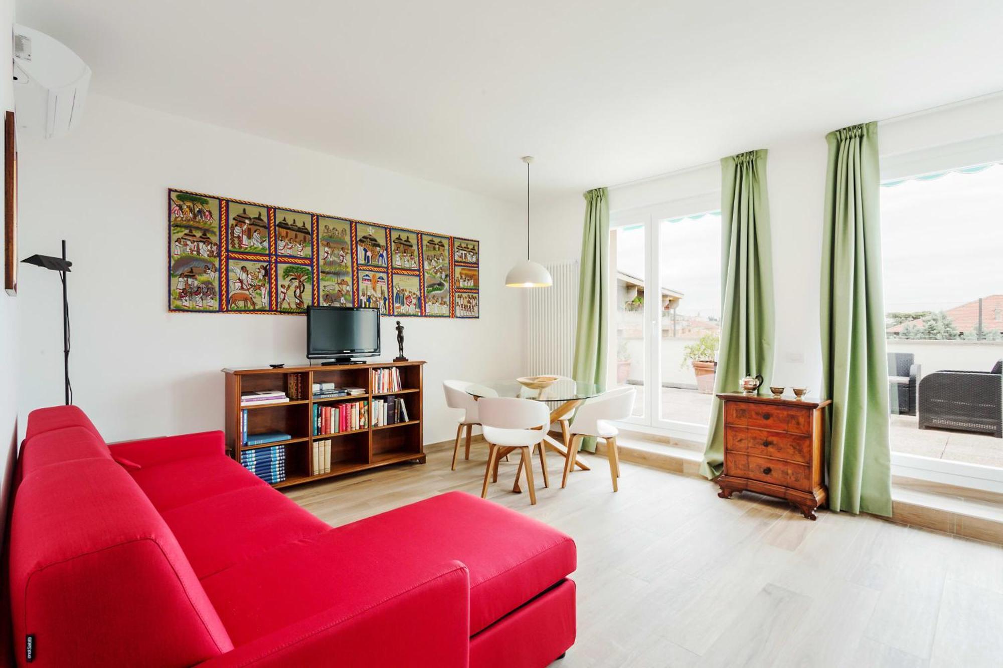 Amazing Flat With Big Terrace And Private Car Park Lägenhet Verona Exteriör bild